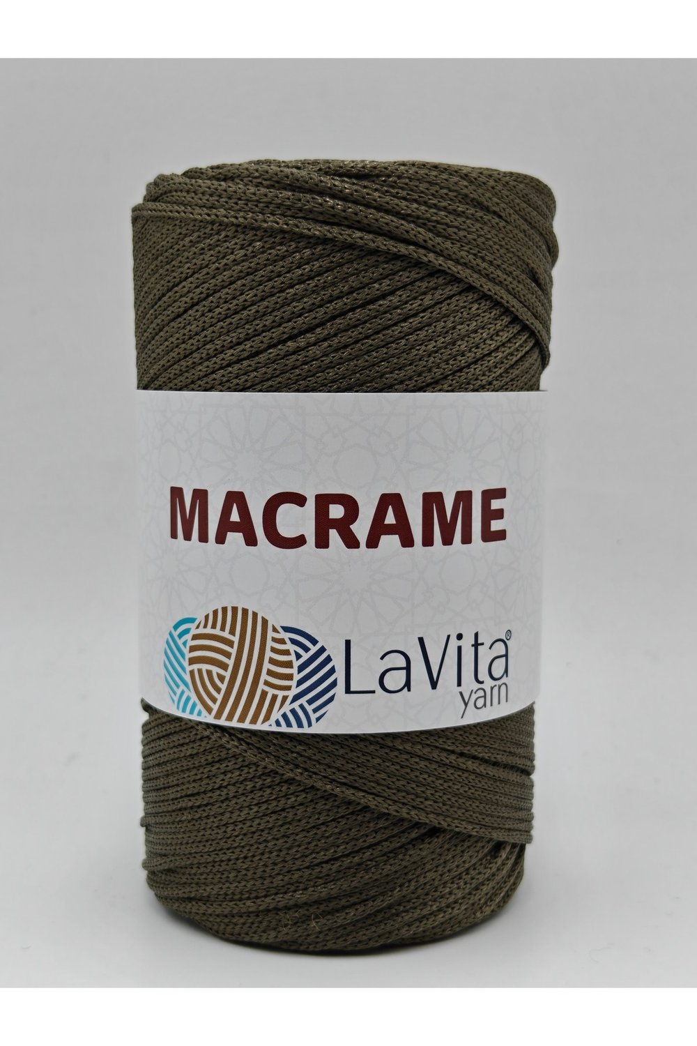 LaVita Macrame El Örgü İpi %100 Polyester 200gr (2860 YEŞİL)