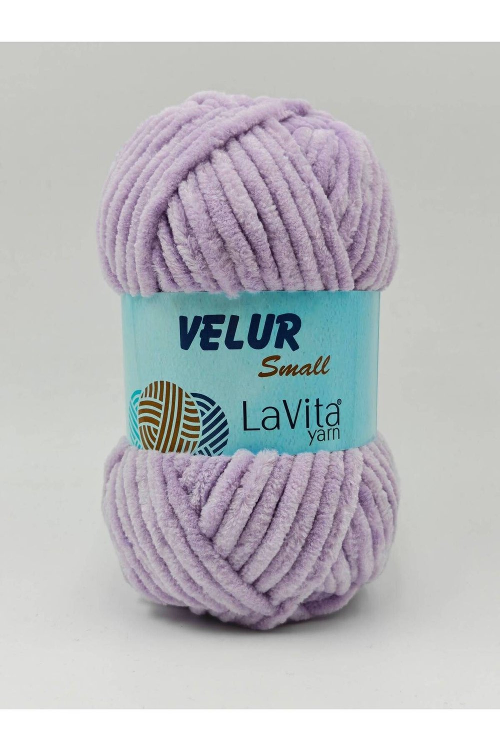 LaVita Velur Small Kadife El Örgü İpi %100 Polyester 50gr (5101 LİLA)