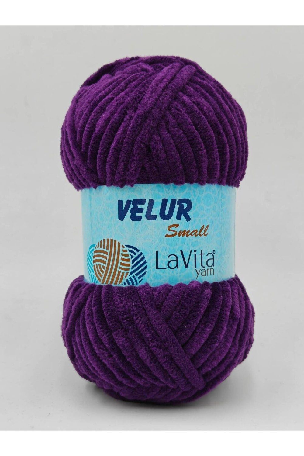 LaVita Velur Small Kadife El Örgü İpi %100 Polyester 50gr (5103 MOR)