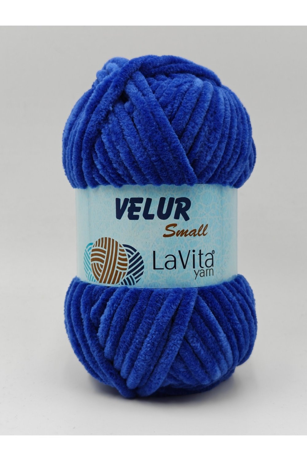 LaVita Velur Small Kadife El Örgü İpi %100 Polyester 50gr (5055 KOYU MAVİ)