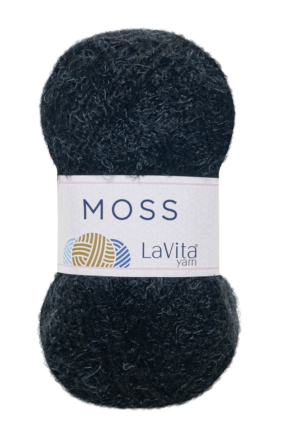 Moss Tüylü El Örgü İpi %45 Polyamid %55 Premium Akrilik 100gr (9500 SİYAH)