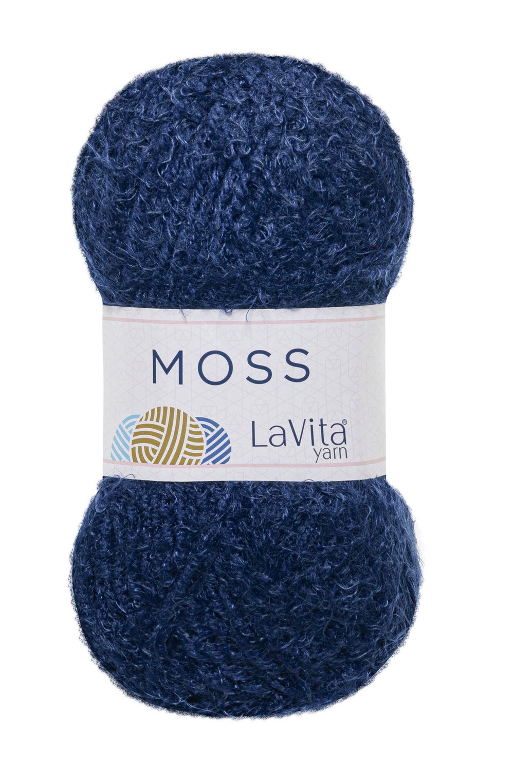 Moss Tüylü El Örgü İpi %45 Polyamid %55 Premium Akrilik 100gr (9818 LACİVERT)