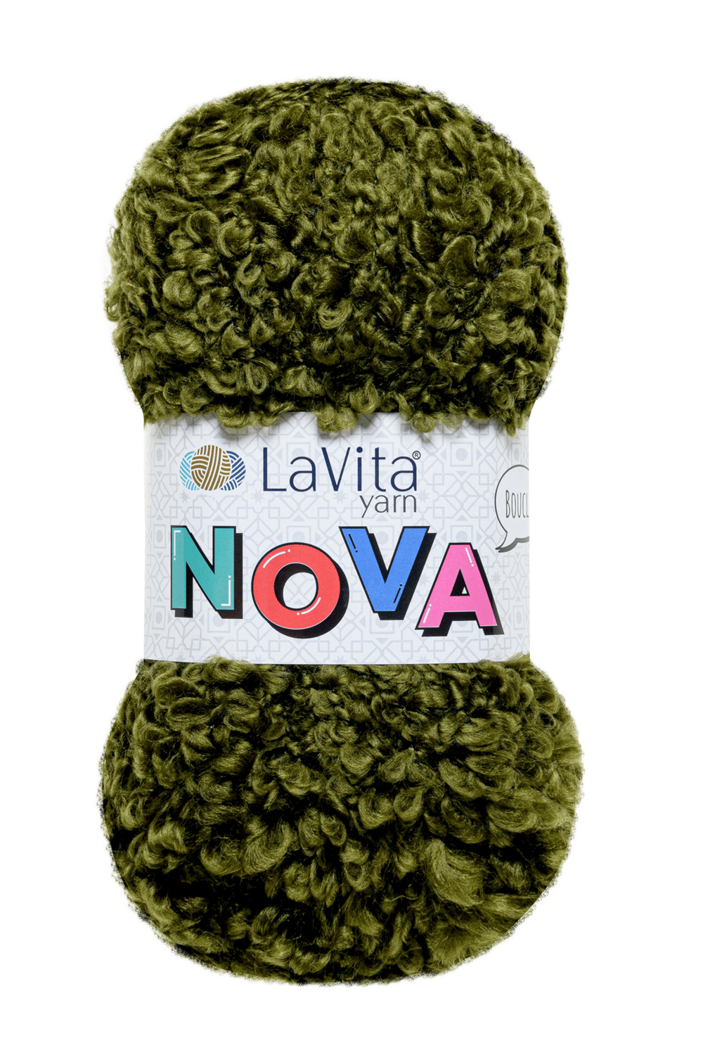 Nova El Örgü İpi %20 Polyester %80 Akrilik 100gr (LN8001 HAKİ)