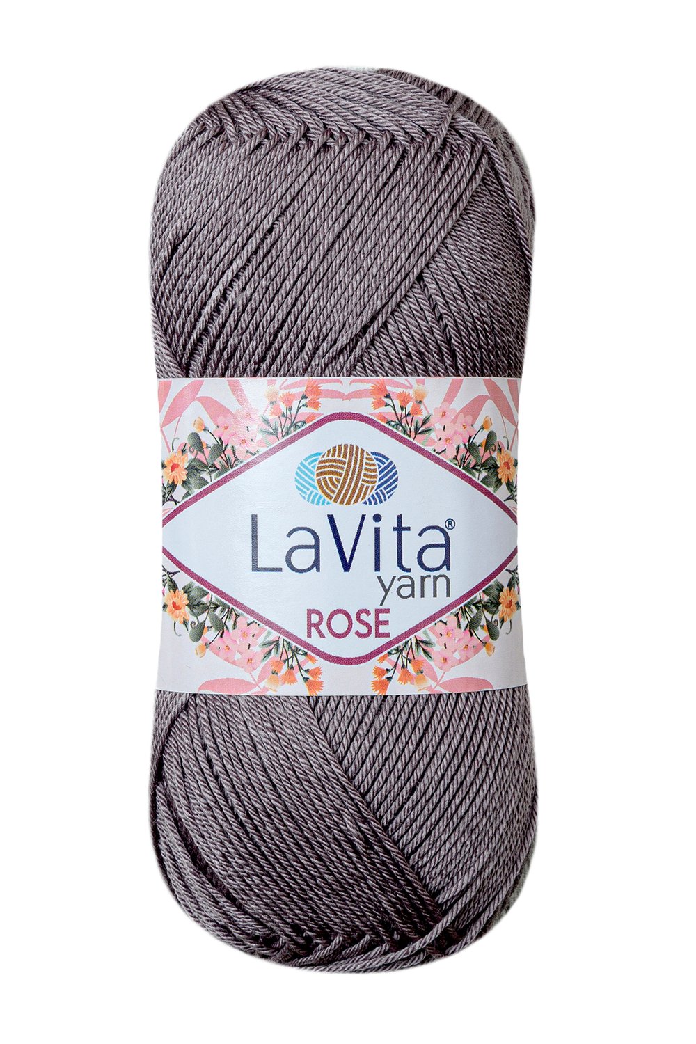 Rose El Örgü İpi %100 Akrilik 100gr (6126 KOYU GRİ)