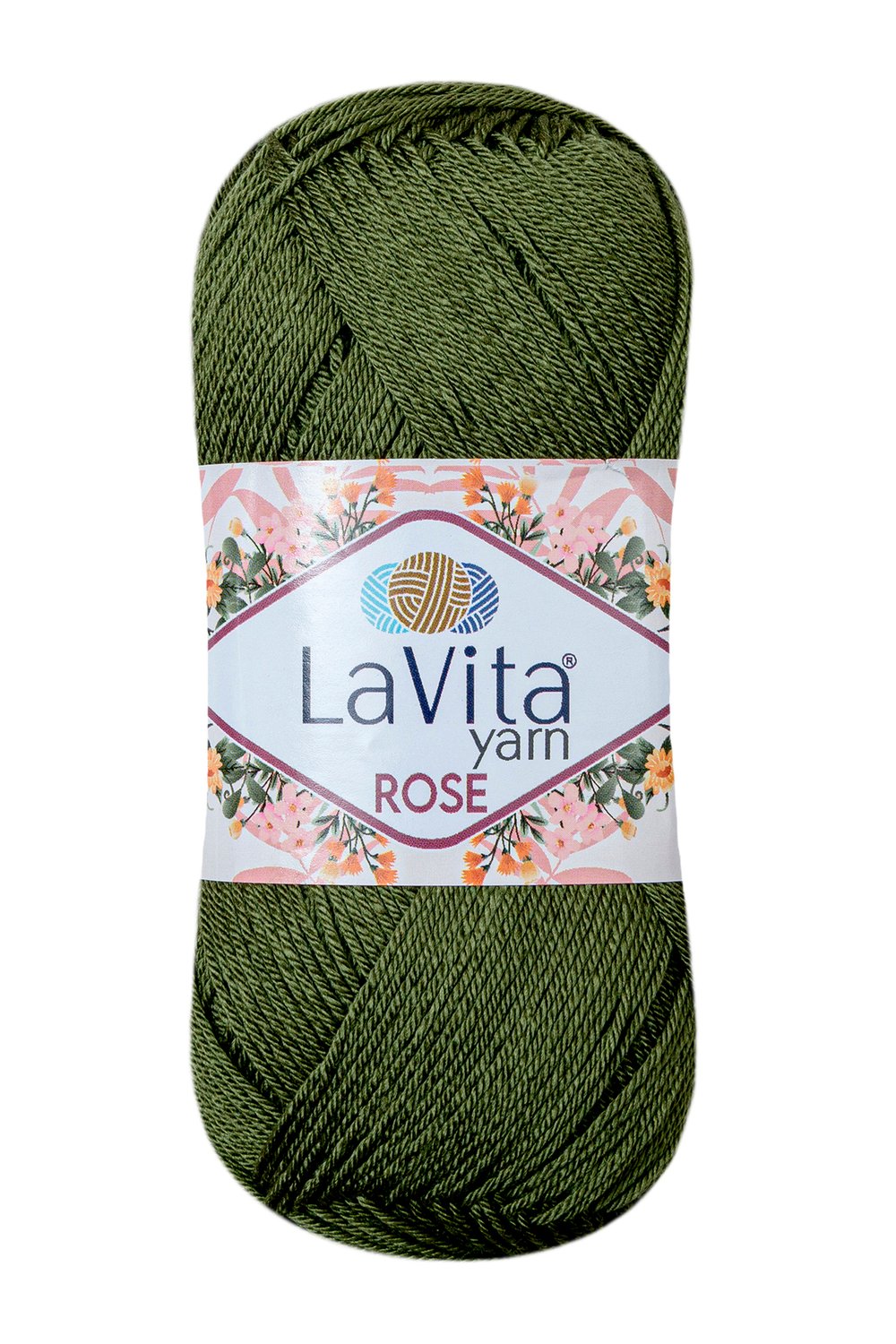 Rose El Örgü İpi %100 Akrilik 100gr (8007 HAKİ)