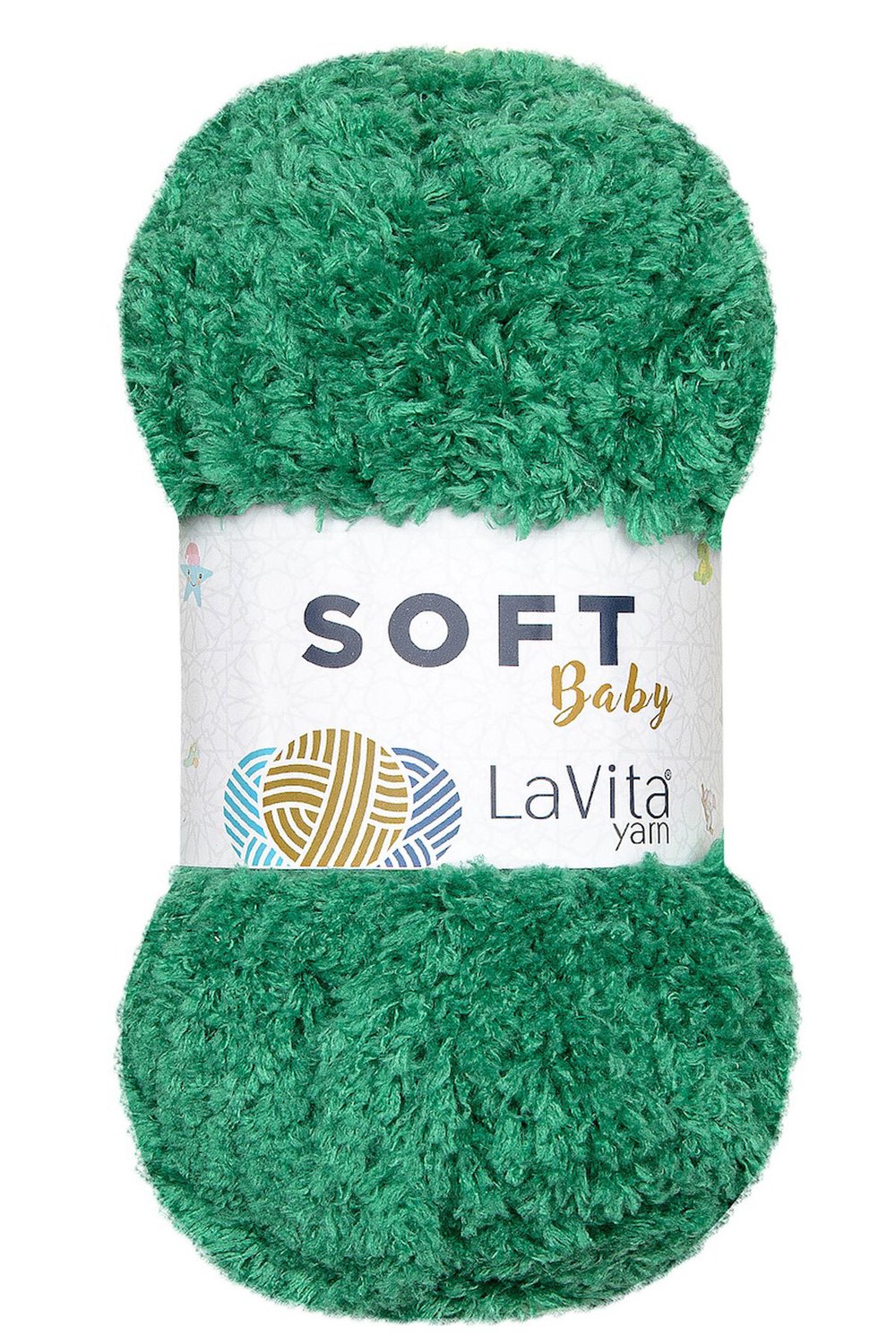 Soft El Örgü İpi %100 Soft Polyester 100gr (8122 BENETON YEŞİLİ)