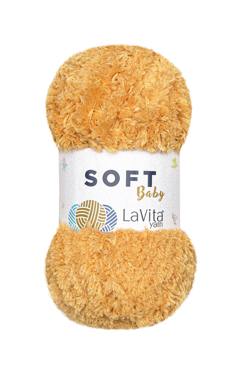 Soft El Örgü İpi %100 Soft Polyester 100gr (1038 BAL KÖPÜĞÜ)