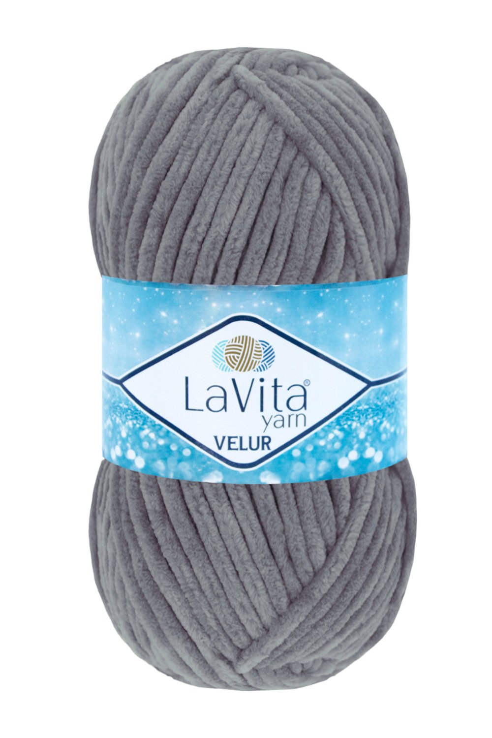 Velur Kadife El Örgü Ipi %100 Polyester 100gr (6019 ORTA FÜME)