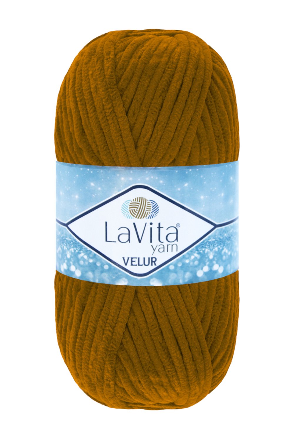 Velur Kadife El Örgü Ipi %100 Polyester 100gr (4135 FOX)