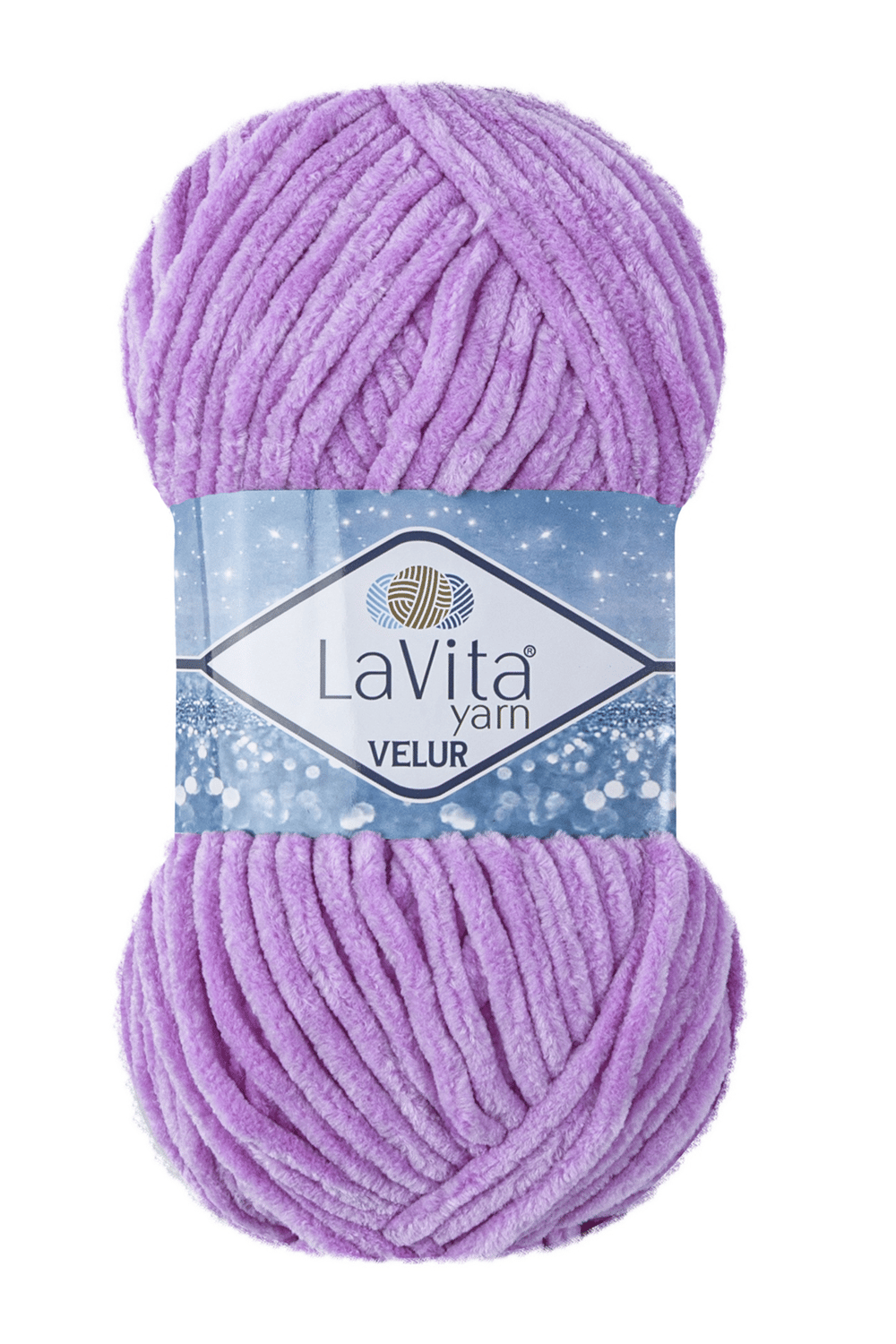 Velur Kadife El Örgü Ipi %100 Polyester 100gr (4158 LİLA)