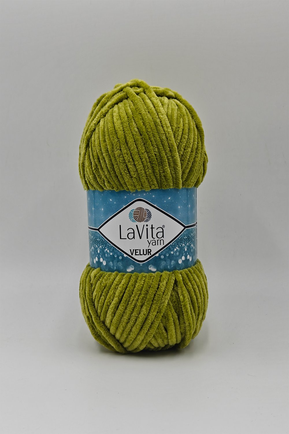 Velur Kadife El Örgü İpi %100 Polyester 100gr (8161 ORTA FISTIK)