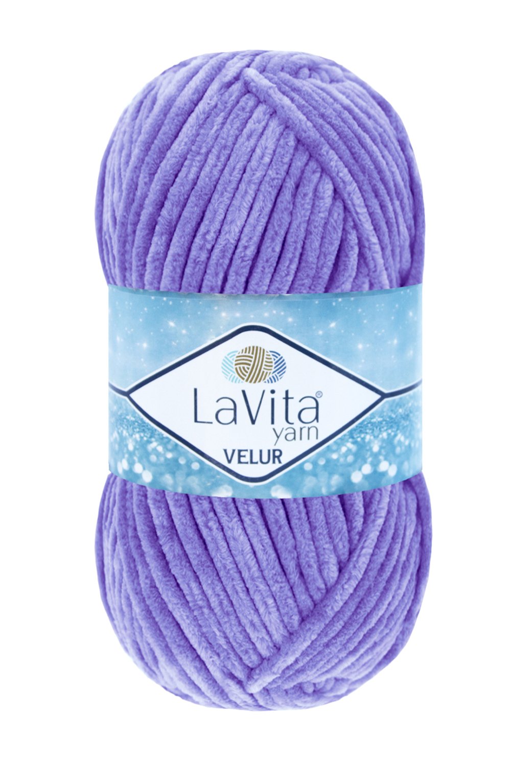 Velur Kadife El Örgü Ipi %100 Polyester 100gr (4150 KOYU LİLA)