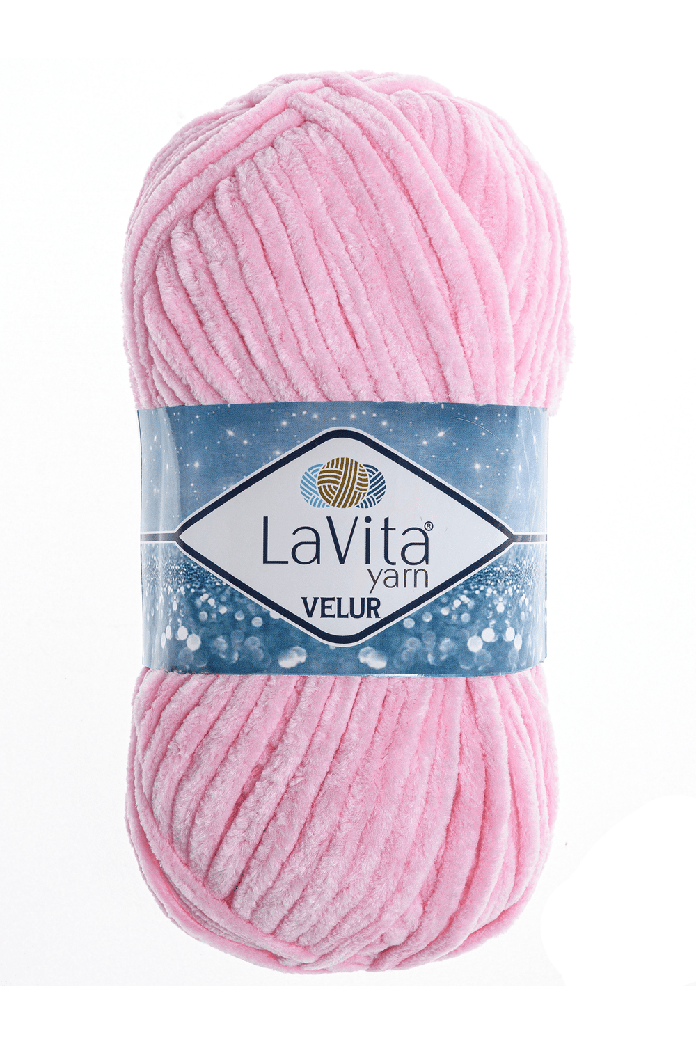 Velur Kadife El Örgü Ipi %100 Polyester 100gr (4007 BEBE PEMBE)