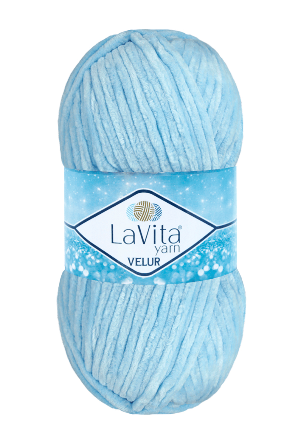 Velur Kadife El Örgü Ipi %100 Polyester 100gr (5010 MAVİ)