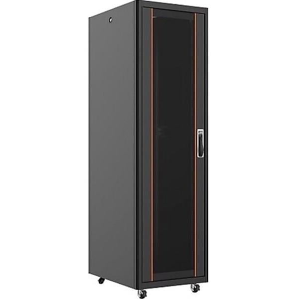 AGER 32U 600x600mm Dikili Tip Siyah Kabinet Vega AG-VB32U6060S1 Cam Kapak