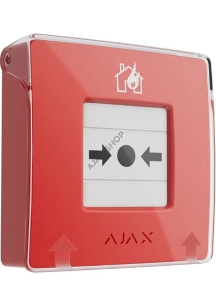 AJAX Manual Call Point Kablosuz Kırbas Buton Kırmızı