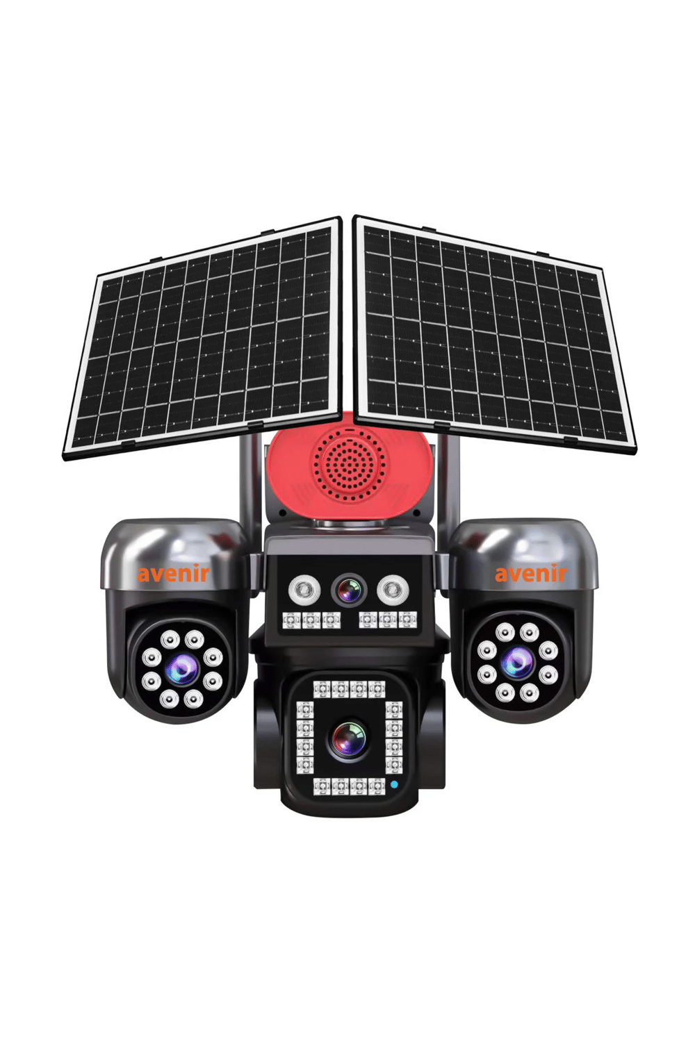 AVENIR 12MP AV-S446 4 Kameralı 3PTZ 4G SOLAR Kamera
