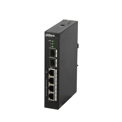 DAHUA 4port 96w FULL PoE PFS3206-4P-96 10/100 2X SFP Endüstriyel Switch