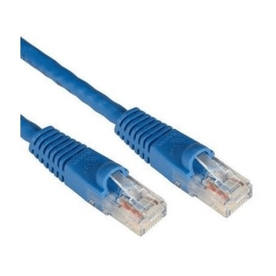 ODS 0.5metre CAT6 Utp LSZH Saf Bakır Mavi Patch Kablo (10'lu Paket)