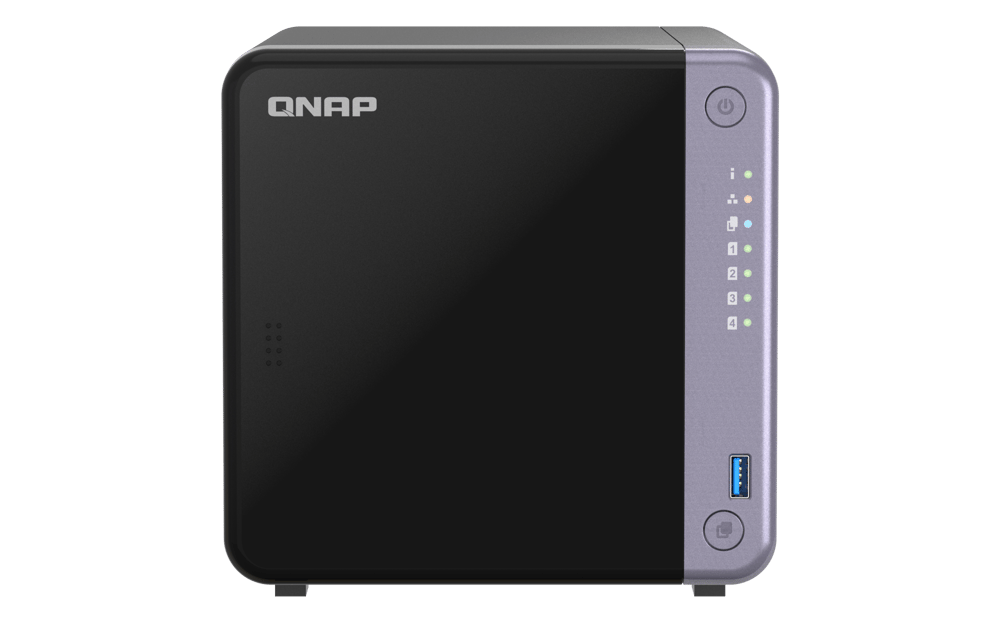 QNAP 4diskli Alpine AL524 QC-4GB RAM-10GbE SFP+ Nas Server TS-432X-4G