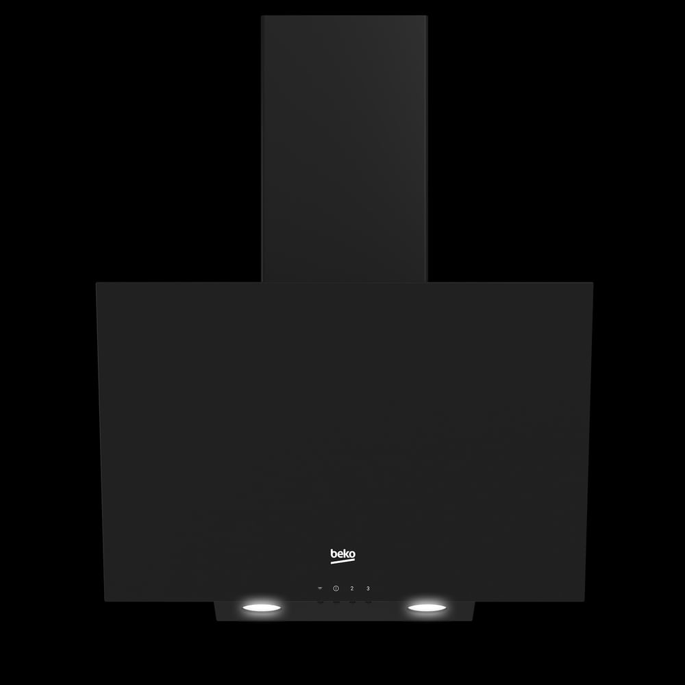 Beko BDE 6030 SR Siyah Duvar Tipi Davlumbaz