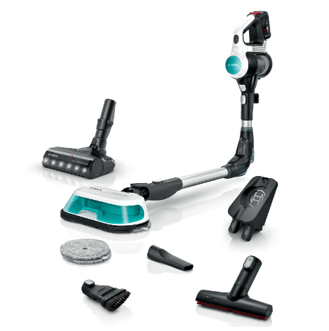 Bosch Unlimited 7 ProHygienic Aqua BCS71HYG1 Islak Kuru Şarjlı Dikey Süpürge