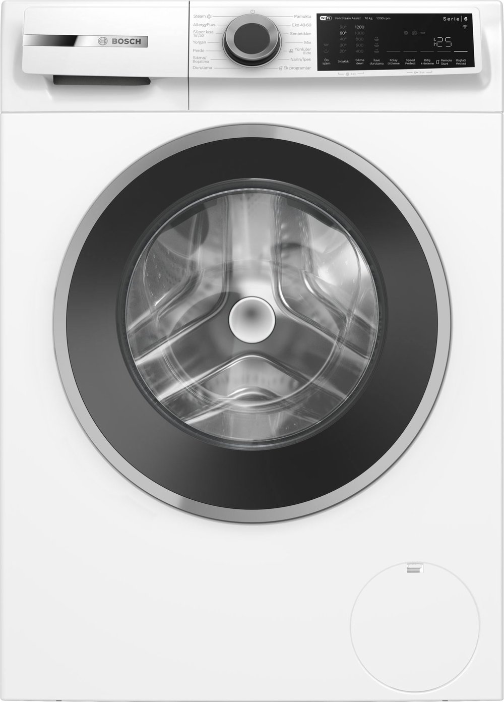 Bosch WGK252Z0TR 1200 Devir 10 kg Çamaşır Makinesi