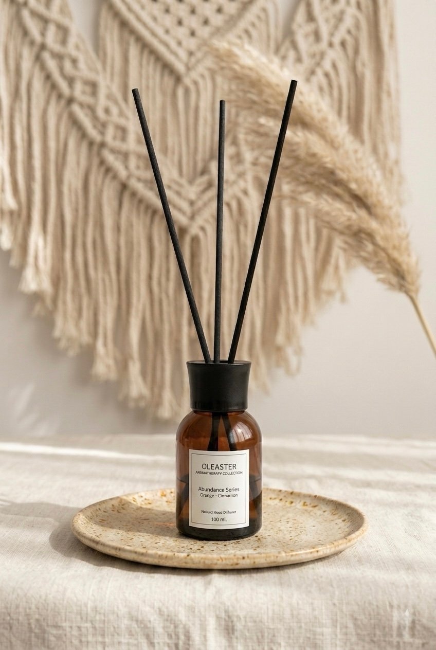 BOLLUK BEREKET AROMATERAPİK ÇUBUKLU ODA KOKUSU 100 ML