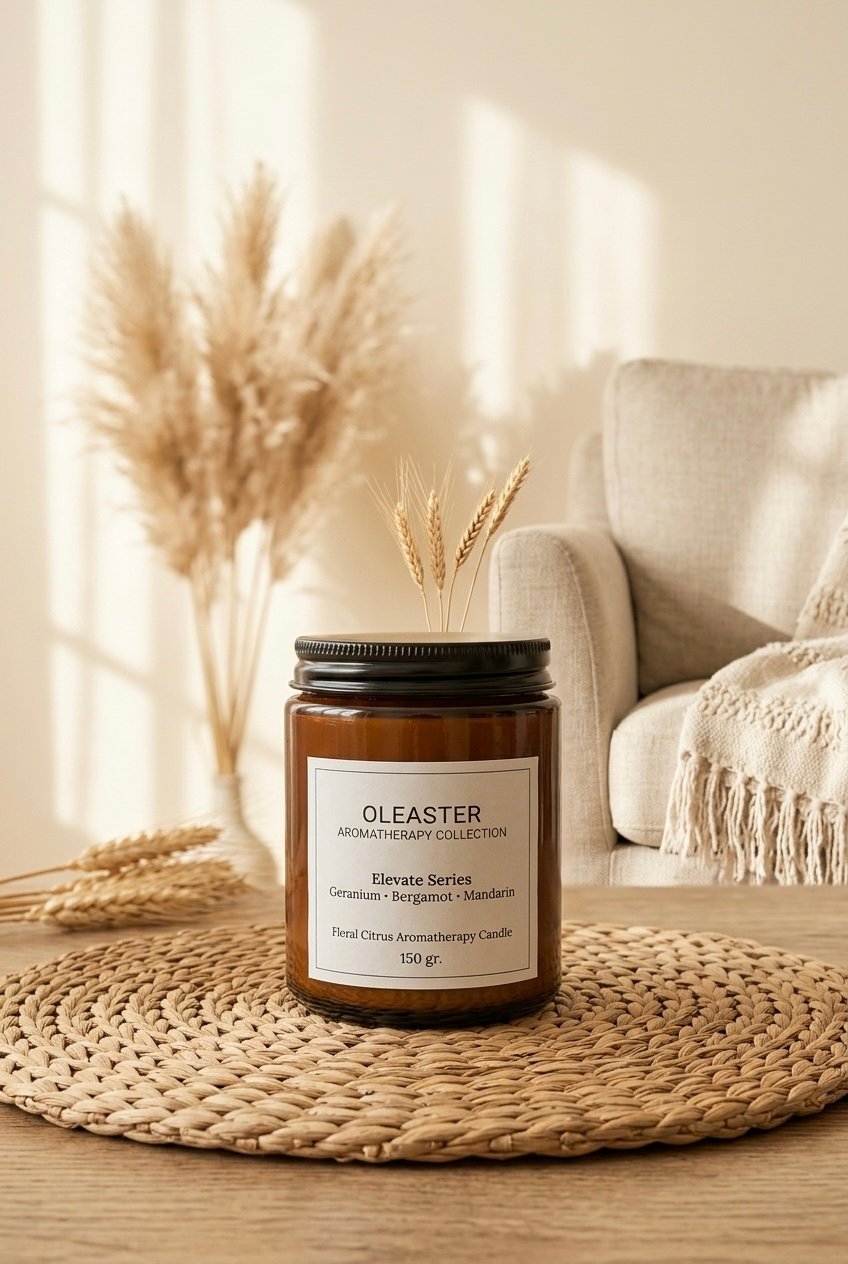CANLANDIRICI AROMATERAPİK SOYA MUMU 150 GR