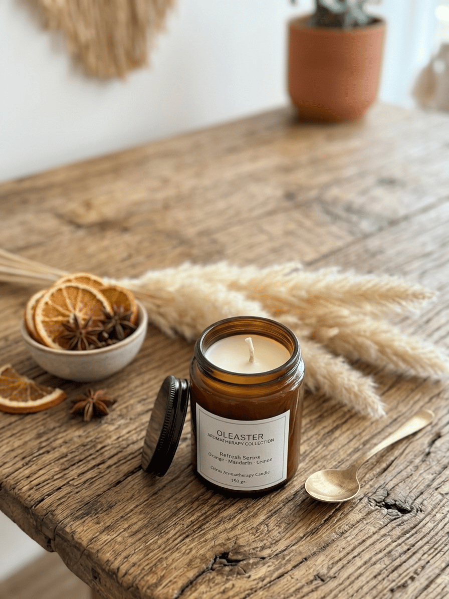 DENGELEYİCİ AROMATERAPİK SOYA MUMU 150 GR