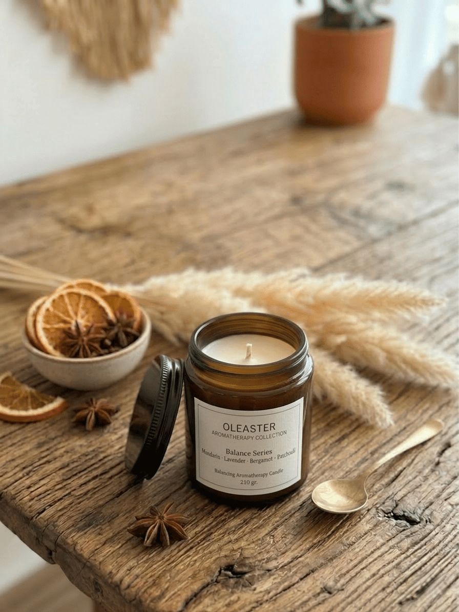 DENGELEYİCİ AROMATERAPİK SOYA MUMU 210 GR