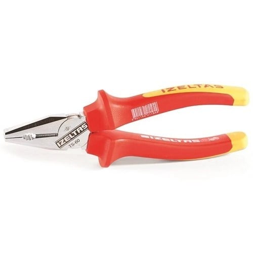 İzeltaş İzoleli Elektrikçi Kombine Pense 1000 Volt 160 mm 3020126160