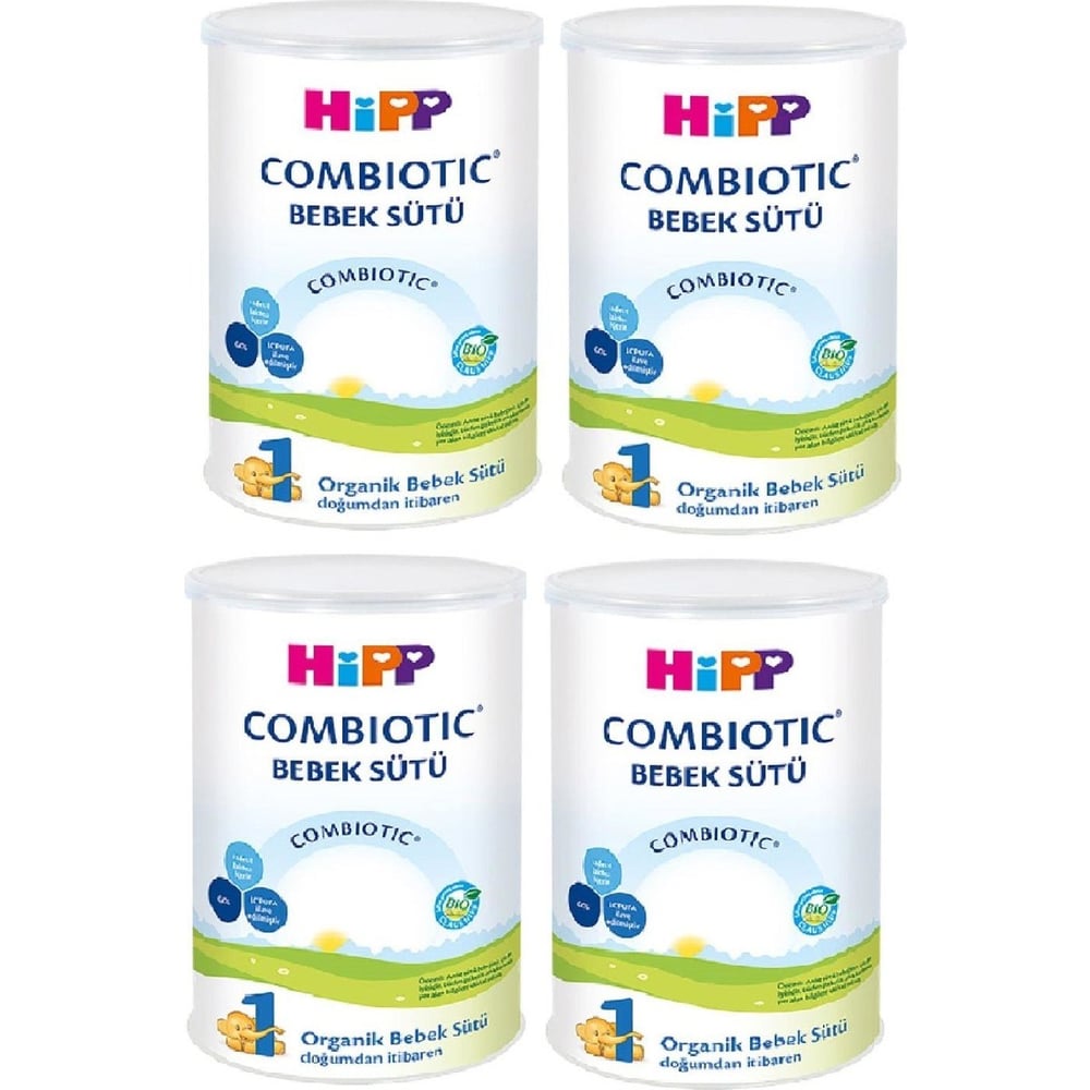 1 Organik Combiotic Bebek Sütü 350 gr x 4 Adet