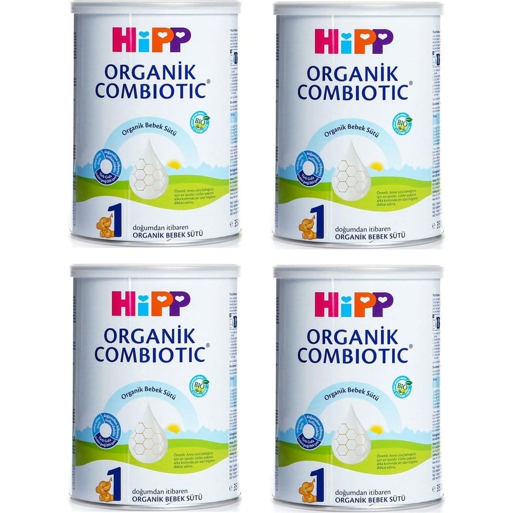 1 Organik Combiotic Bebek Sütü 350gr 4 Adet