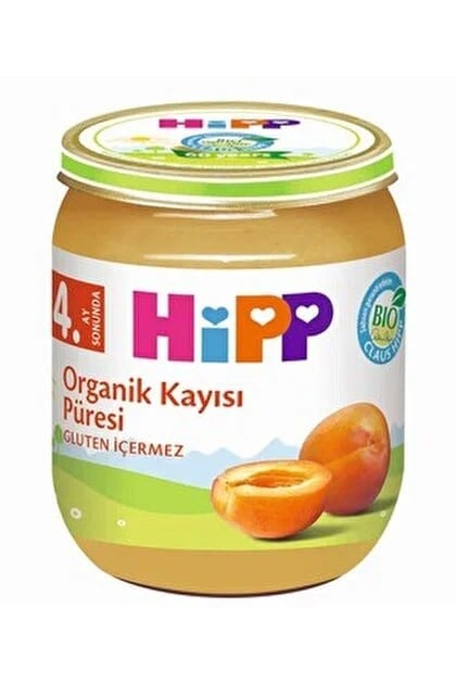 Hipp Organik Kayısı Püresi 125 Gr