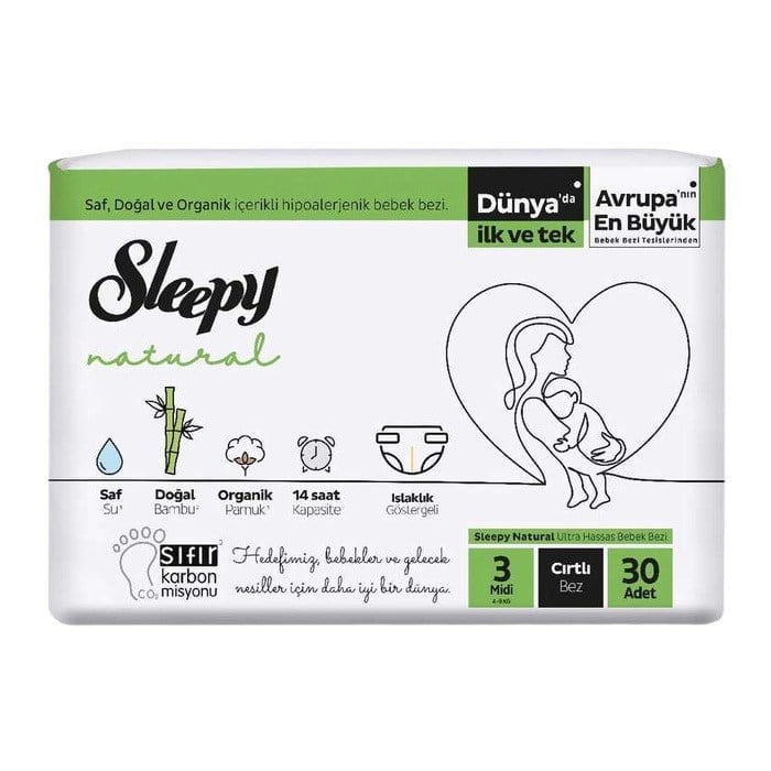 Sleepy Bebek Bezi 3 No 30'lu