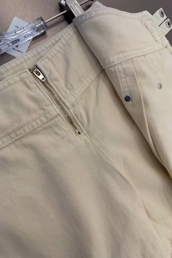 La Ciel Paris Kız Çocuk Denim Şort Etek Bej