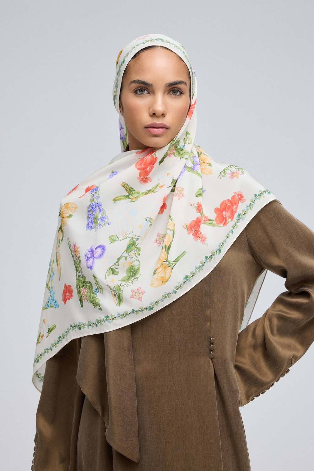 CREAM DAHLİA ŞAL