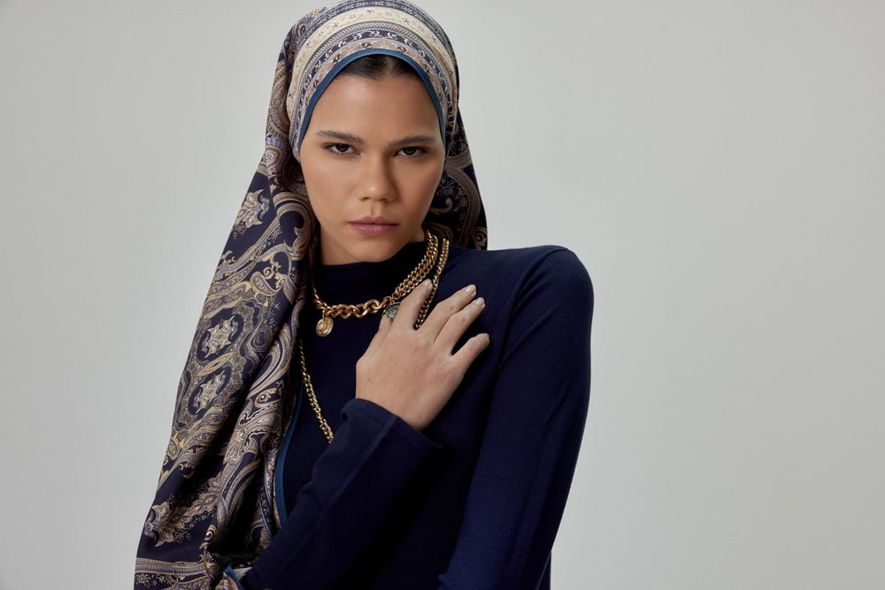Navy Blue Elena