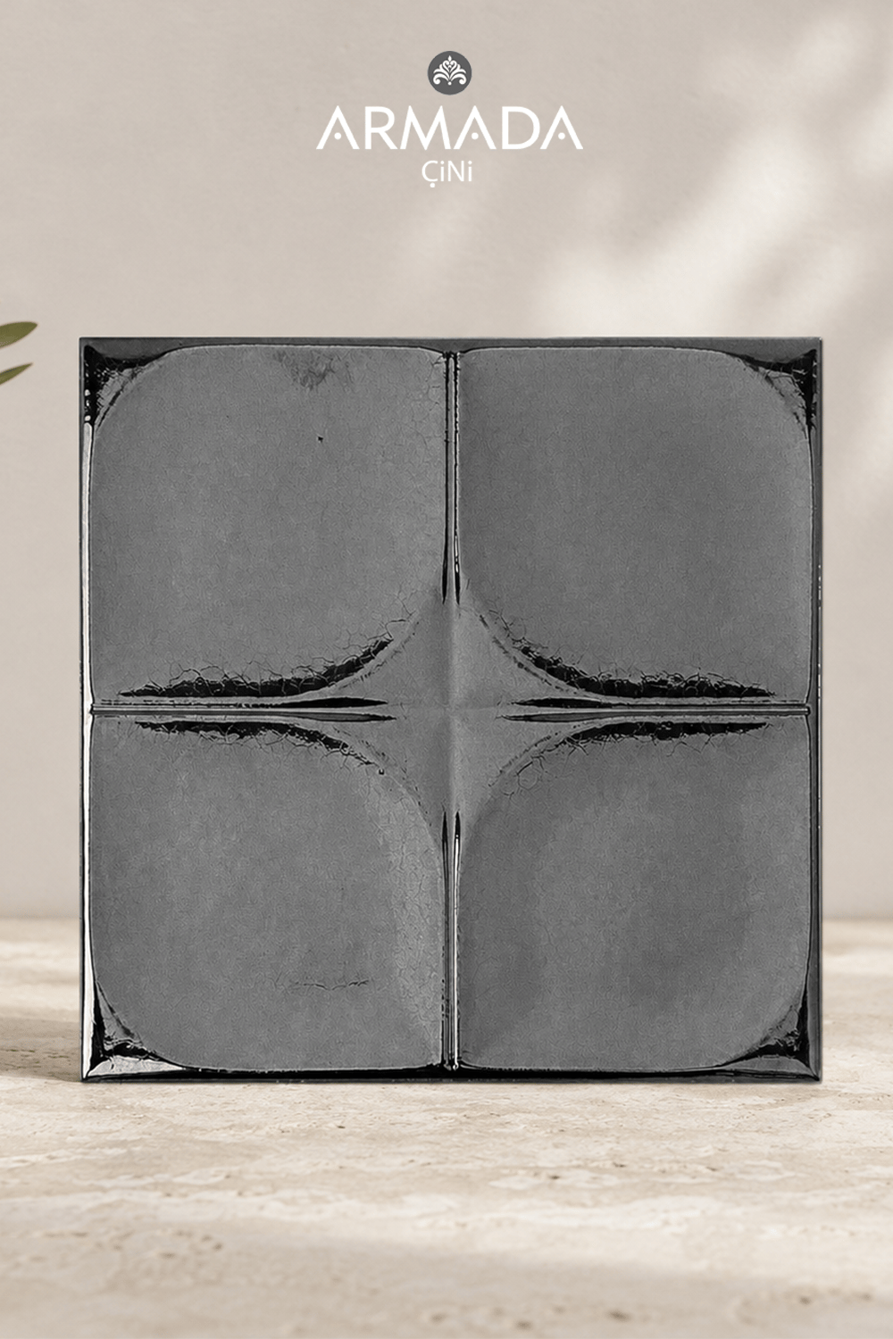 Armada Çini 12,5x12,5 Cm Defakto Mat Seramik Karo