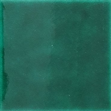 Armada Çini 12,5x12,5 Cm Düz Yeşil Çini Seramik Karo