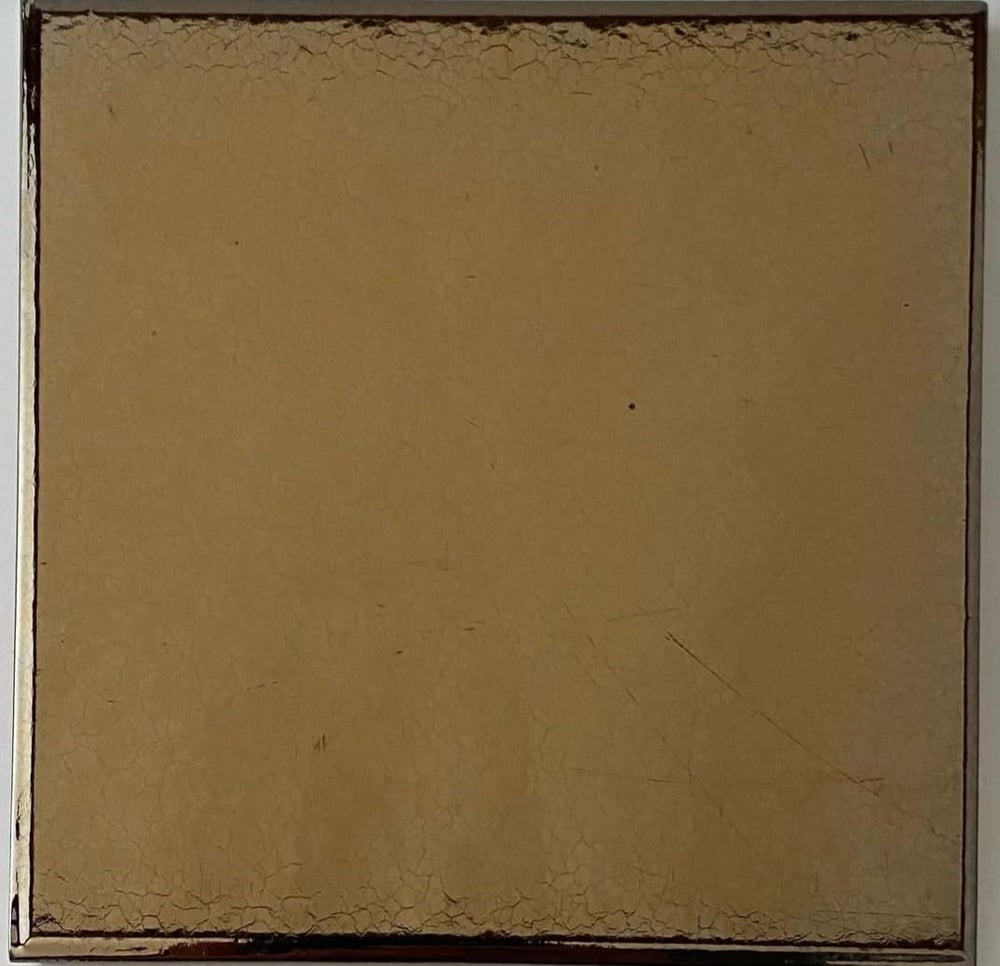 Armada Çini 20x20 Cm Düz Bronz Çini Seramik Karo