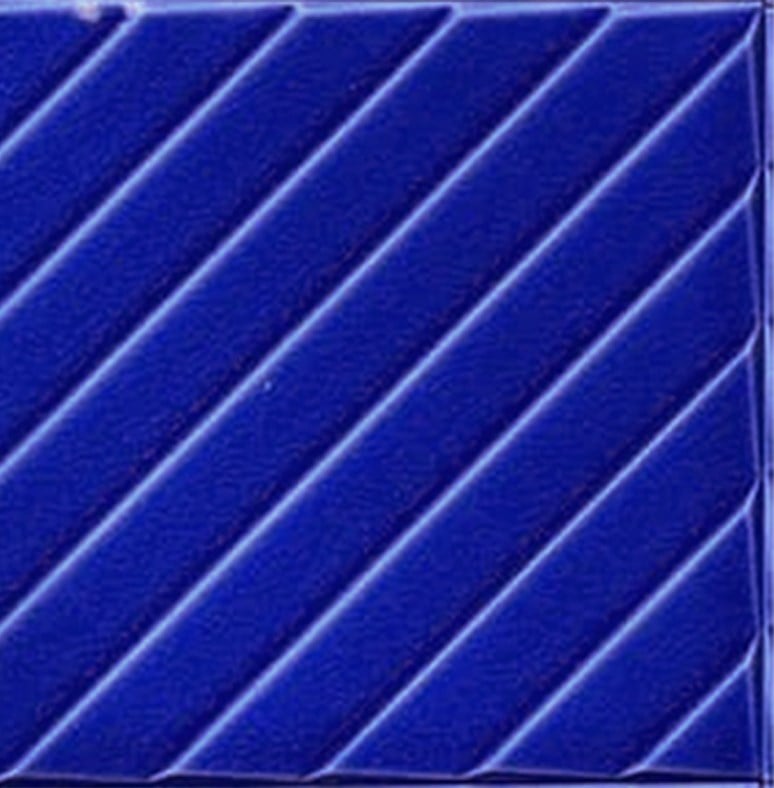Armada Çini 20x20 Cm Linea Kobalt Modern Desenli Çini Seramik Karo