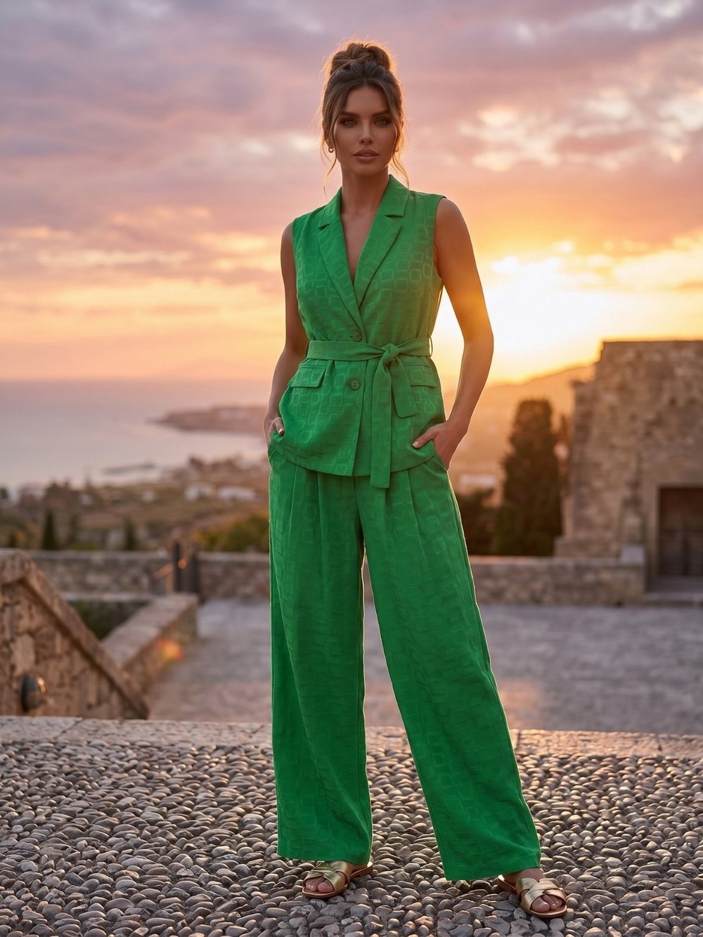 YEŞİL PANTOLON