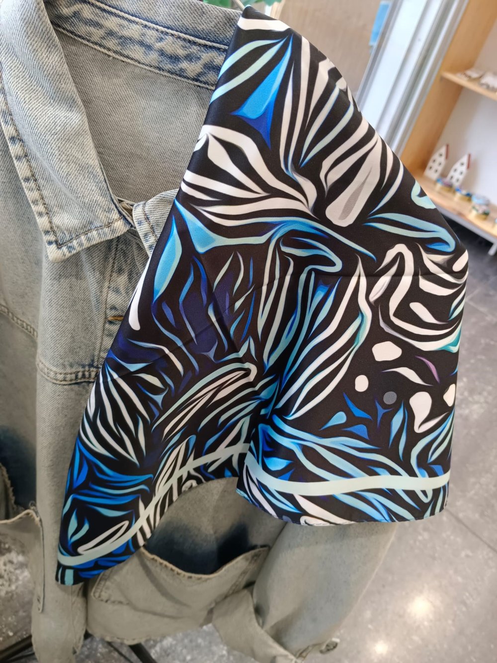 55x55 Fular (Kod:4139)