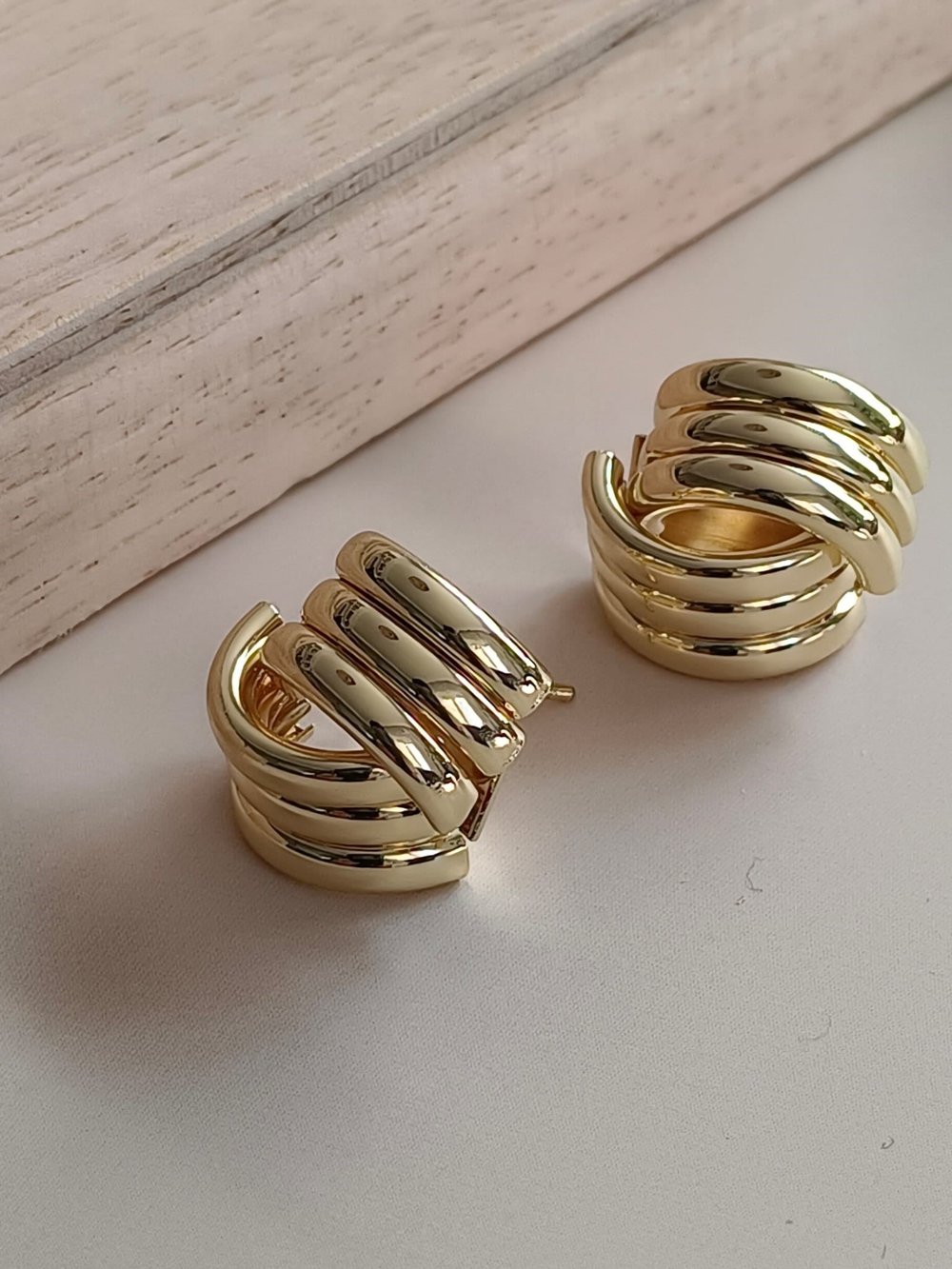 Gold Küpe