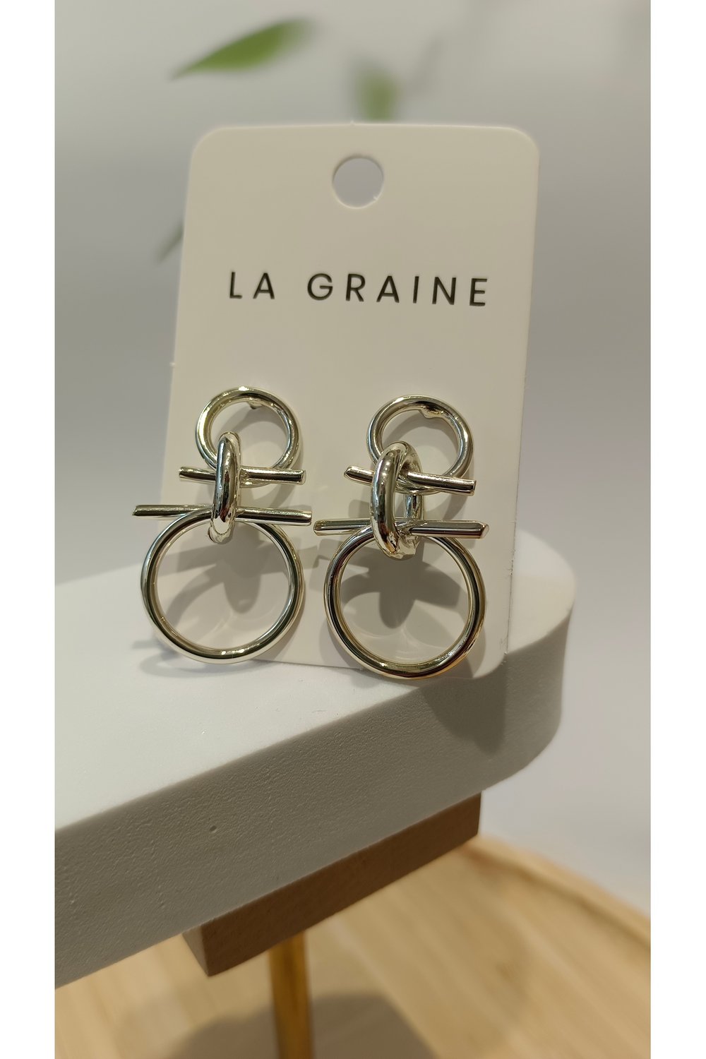 Silver Sallantılı Küpe