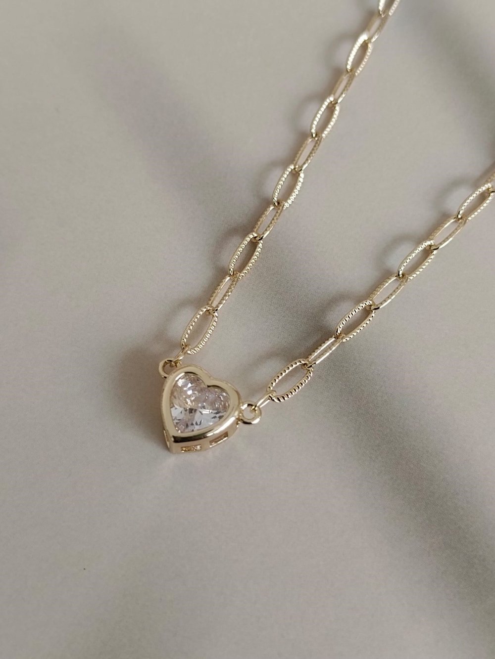 Vip 14K Kalpli Kolye