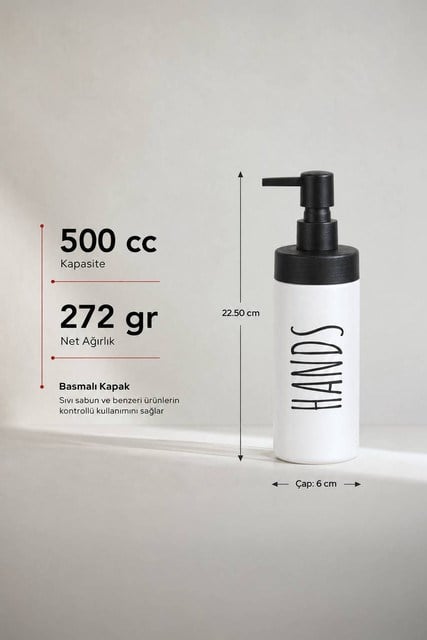 Renkli Cam Sıvı Sabunluk 500 cc 