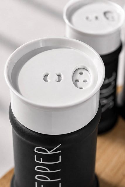 Bambu Standlı 3lü Cam Baharatlık Seti 